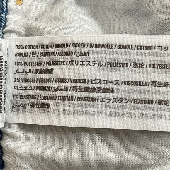 HOLLISTER HIGH RISE SUPER SKINNY CLASSIC STRETCH DISTRESSED WITH POCKETS SIZE 9L - Picture 10 of 13